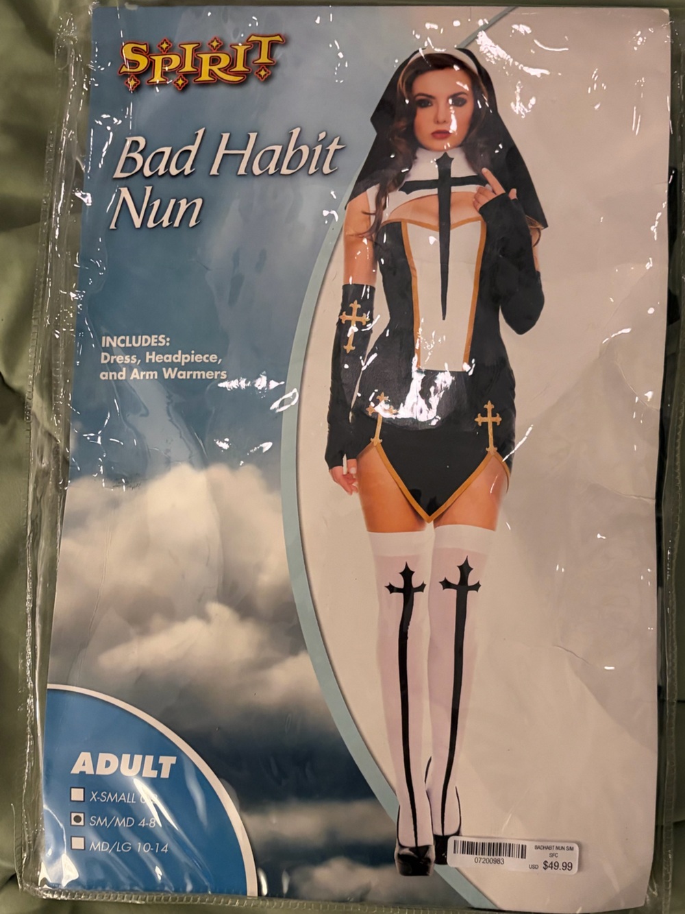 Spirit Bad Habit Nun, Original Packaging